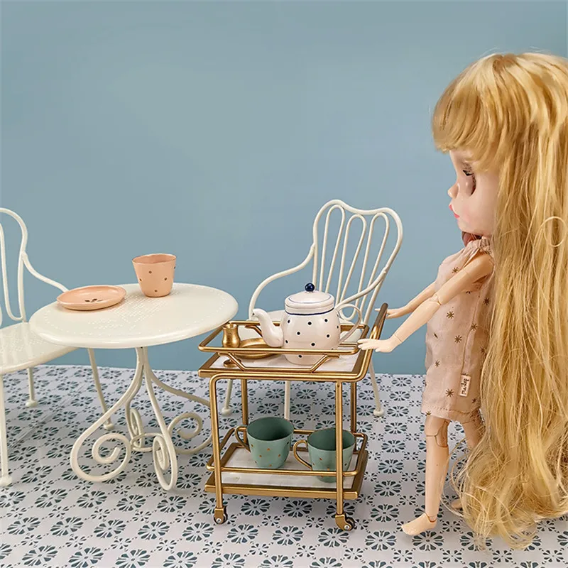 Aizulhomey Fritillaria Dining Car Dessert Cart Trolley Dollhouse Kitchen Food OB11 BJD Lol Mouse Doll Furniture 1/6 Accessories
Aizulhomey Fritillaria Dining Car Dessert Cart Trolley Dollhouse Kitchen Food OB11 BJD Lol Mouse Doll Furniture 1/6 Accessories