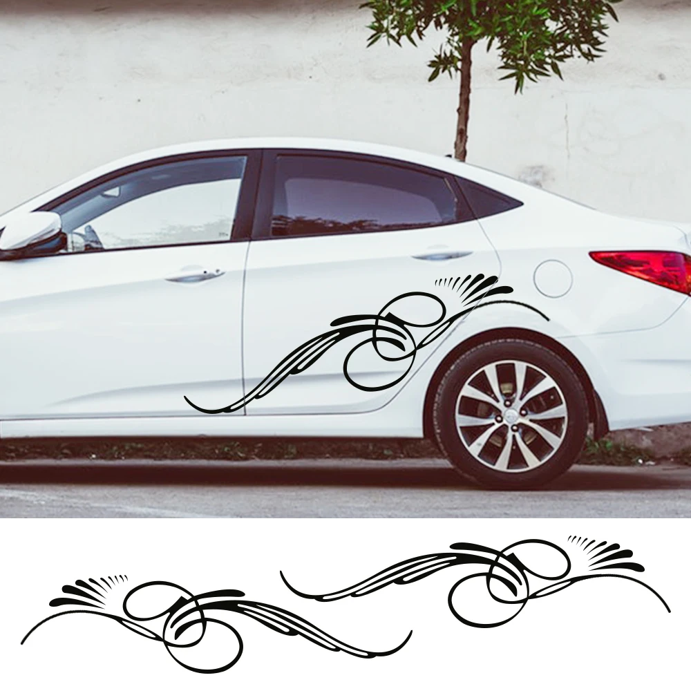 2PCS Universal Car Side Skirts Decor PVC Stickers For Suzuki Volvo Tesla Skoda VW Volkswagen Smart Seat Subaru Car Accessories
2PCS Universal Car Side Skirts Decor PVC Stickers For Suzuki Volvo Tesla Skoda VW Volkswagen Smart Seat Subaru Car Accessories