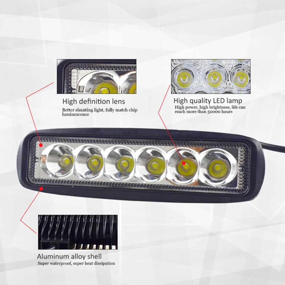 18W Accessories External Waterproof Universal Turn Signal Aluminum Alloy Led Car Front Daytime Running Light
18W Accessories External Waterproof Universal Turn Signal Aluminum Alloy Led Car Front Daytime Running Light