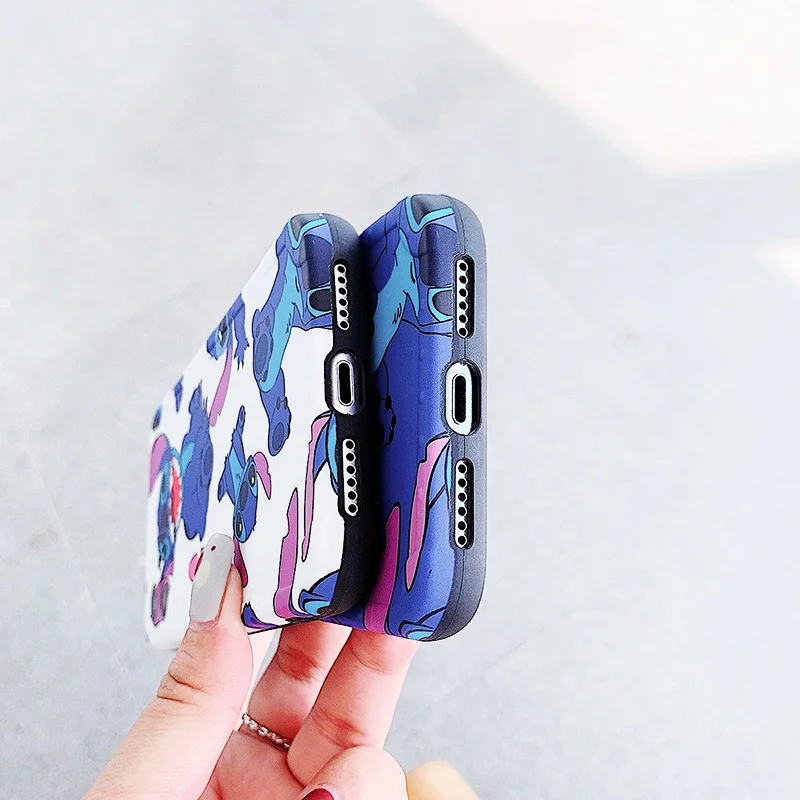 White Blue Couple Stitch Phone Case For iPhone 7 8 Plus 12 Mini 11 Pro MAX XR XS Kawaii Disney Anime Phone Protect Cover Shell
White Blue Couple Stitch Phone Case For iPhone 7 8 Plus 12 Mini 11 Pro MAX XR XS Kawaii Disney Anime Phone Protect Cover Shell