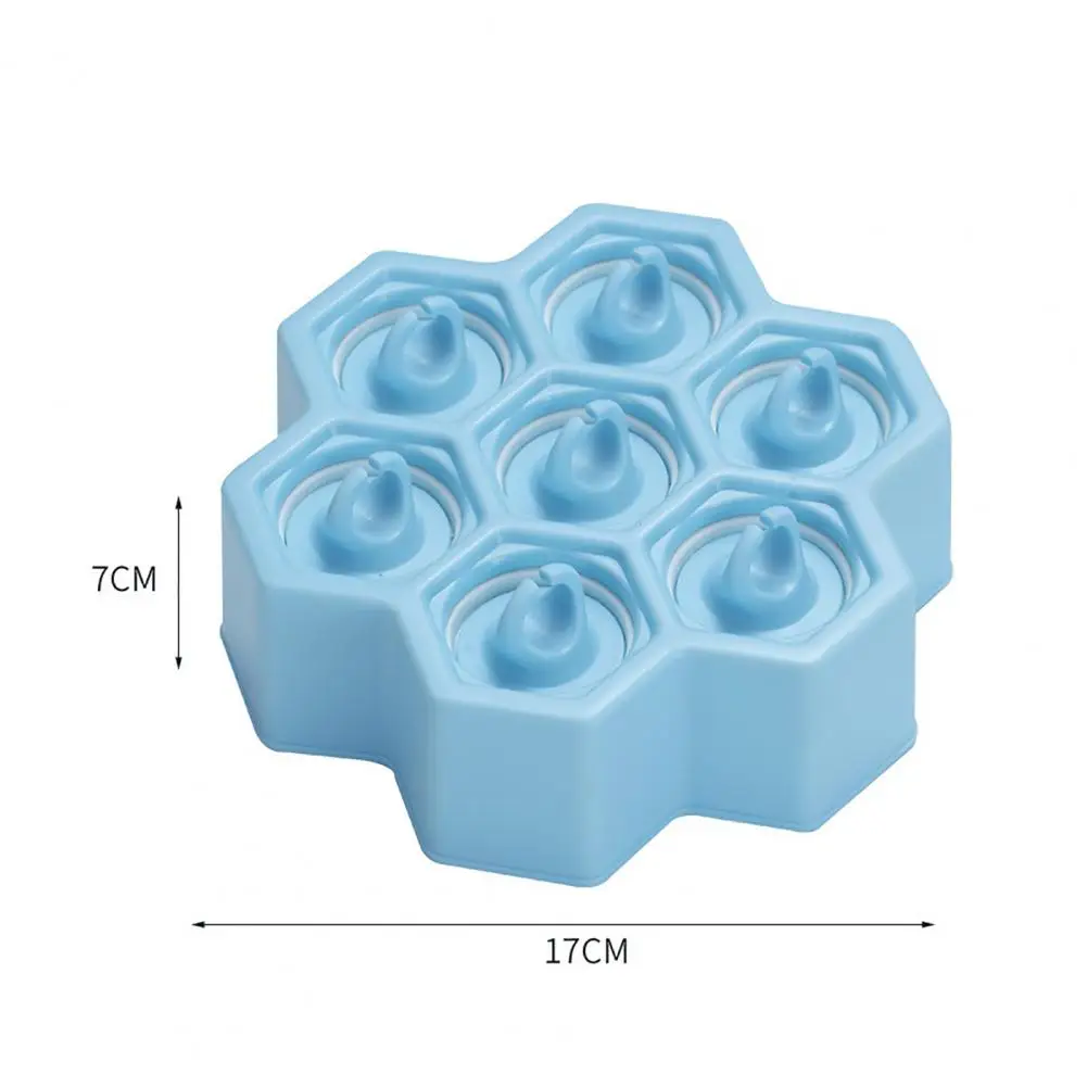 Ice Pop Mold BPA Free 7 Cavities Non-Stick Silicone Honeycomb Ice Cube Mould for Home
Ice Pop Mold BPA Free 7 Cavities Non-Stick Silicone Honeycomb Ice Cube Mould for Home