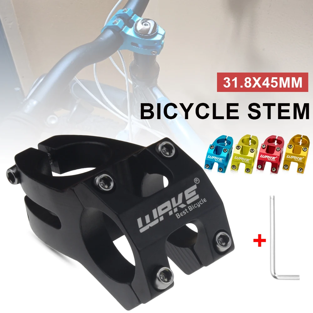 MTB Bike Stem 31.8x45mm Short Handlebar Stem Aluminum Alloy Bicycle Bridge Racing Downhill Stem for 31.8mm Handlebar
MTB Bike Stem 31.8x45mm Short Handlebar Stem Aluminum Alloy Bicycle Bridge Racing Downhill Stem for 31.8mm Handlebar