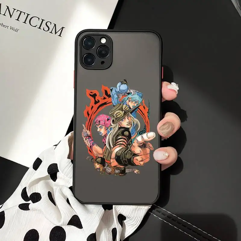 anime cortoon JOJOS BIZARRE Phone Cases matte transparent For iphone 7 8 11 12 plus mini x xs xr pro max cover
anime cortoon JOJOS BIZARRE Phone Cases matte transparent For iphone 7 8 11 12 plus mini x xs xr pro max cover
