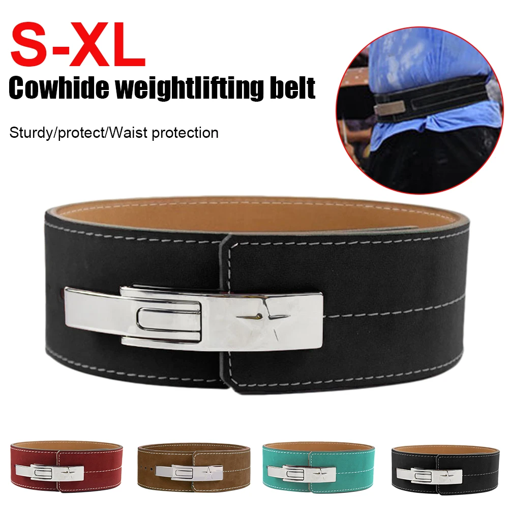 Fitness Belt for Men Women Cowhide Adjustable Weight Lifting Workout Belt Back Support for Strength Training Exercise Equipment
Fitness Belt for Men Women Cowhide Adjustable Weight Lifting Workout Belt Back Support for Strength Training Exercise Equipment