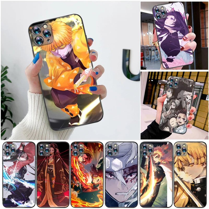 Demon Slayer Kamado Tanjirou Kimetsu No Yaiba Agatsuma Zenitsu Kamado Nezuko Phone Case For iPhone XS MAX X XR Funda Coque
Demon Slayer Kamado Tanjirou Kimetsu No Yaiba Agatsuma Zenitsu Kamado Nezuko Phone Case For iPhone XS MAX X XR Funda Coque