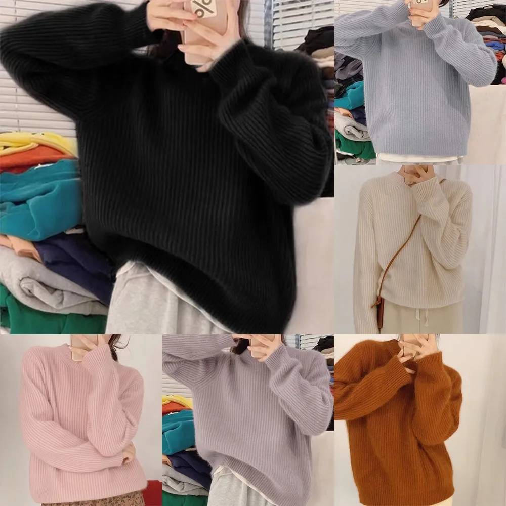 Women Korean Sweet Long Sleeve O-neck Soft Thick Knitted Sweater Pullovers Elegant Fashion Office OL Back To The Basics Jumper
Women Korean Sweet Long Sleeve O-neck Soft Thick Knitted Sweater Pullovers Elegant Fashion Office OL Back To The Basics Jumper