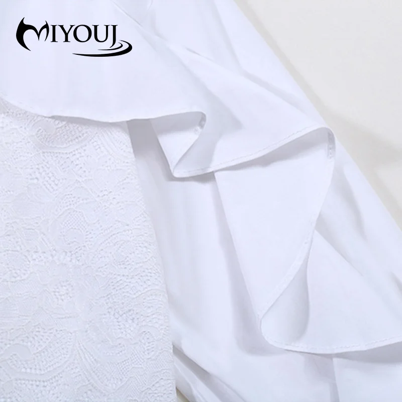 Miyouj Patchwork Ruffles Sleeves Pullover Tops Korean-Style Women'S Cltohing 2020 Sweet Hoodies Casual Woman Sweatshirts
Miyouj Patchwork Ruffles Sleeves Pullover Tops Korean-Style Women'S Cltohing 2020 Sweet Hoodies Casual Woman Sweatshirts