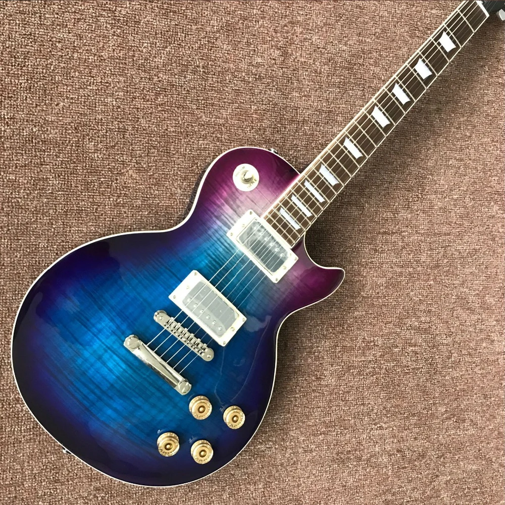 Высококачественная электрическая гитара Tiger Flame Top, пользовательская стандартная гитара R9, фингерборд из палисандра gitaar .. Музыкальные инструменты
Высококачественная электрическая гитара Tiger Flame Top, пользовательская стандартная гитара R9, фингерборд из палисандра gitaar .. Музыкальные инструменты