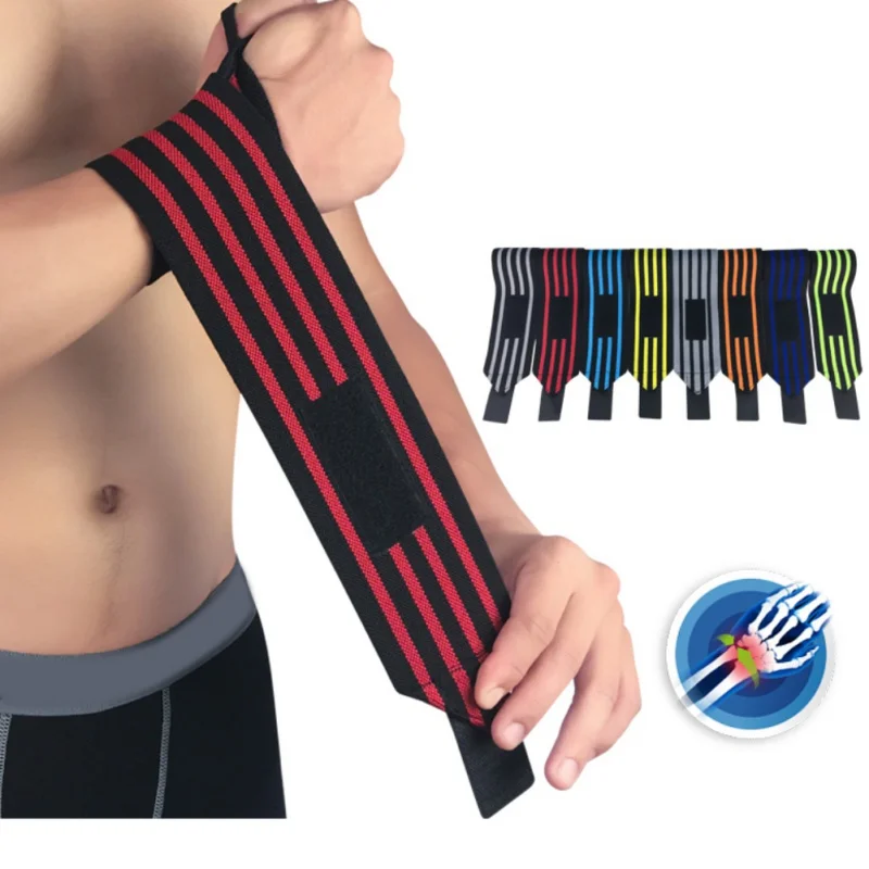 Weight Lifting Wristband Elastic Breathable Wrist Wraps Bandage Fitness Powerlifting Wrist Brace Support Strap Equipments
Weight Lifting Wristband Elastic Breathable Wrist Wraps Bandage Fitness Powerlifting Wrist Brace Support Strap Equipments