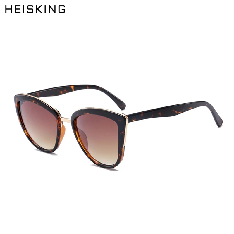 HEISKING New Brand Sunglasses Women Vintage Gradient Glasses Retro Cat eye Sun glasses Female Eyewear UV400 Oculos De Sol
HEISKING New Brand Sunglasses Women Vintage Gradient Glasses Retro Cat eye Sun glasses Female Eyewear UV400 Oculos De Sol