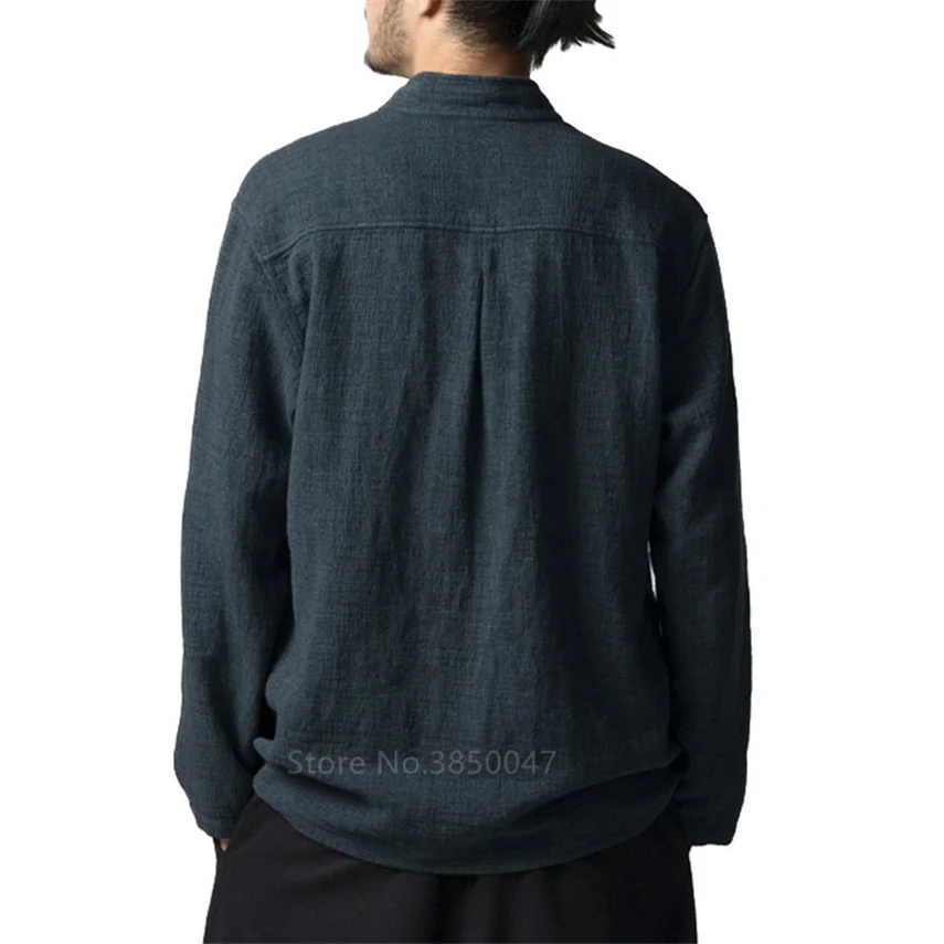 Chinese Top Vintage Kung Fu Vintage Shrits Blouse Hanfu Traditional Chinese Clothing for Men Madarin Collar Hanfu Wu Tang Clan
Chinese Top Vintage Kung Fu Vintage Shrits Blouse Hanfu Traditional Chinese Clothing for Men Madarin Collar Hanfu Wu Tang Clan