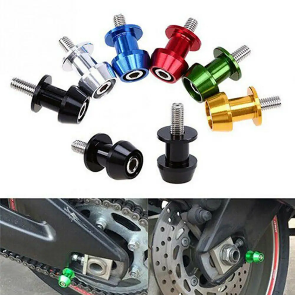 50% Hot Sales 1Pair Aluminum Motorcycle Swingarm Spools Stand Screws Slider for Honda Kawasaki
50% Hot Sales 1Pair Aluminum Motorcycle Swingarm Spools Stand Screws Slider for Honda Kawasaki