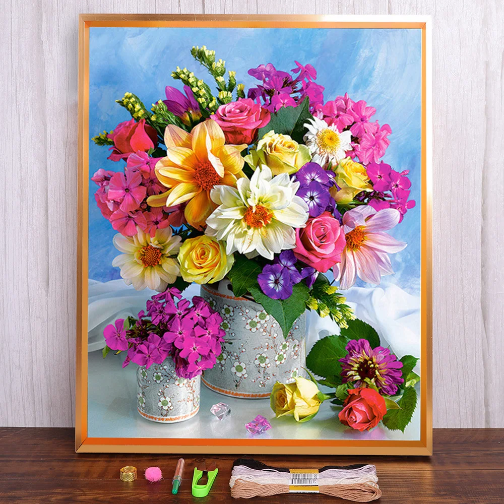 Flower Rose Printed 11CT Cross Stitch Patterns DIY Embroidery DMC Threads Handiwork Knitting Craft Sewing Magic Room Different
Flower Rose Printed 11CT Cross Stitch Patterns DIY Embroidery DMC Threads Handiwork Knitting Craft Sewing Magic Room Different