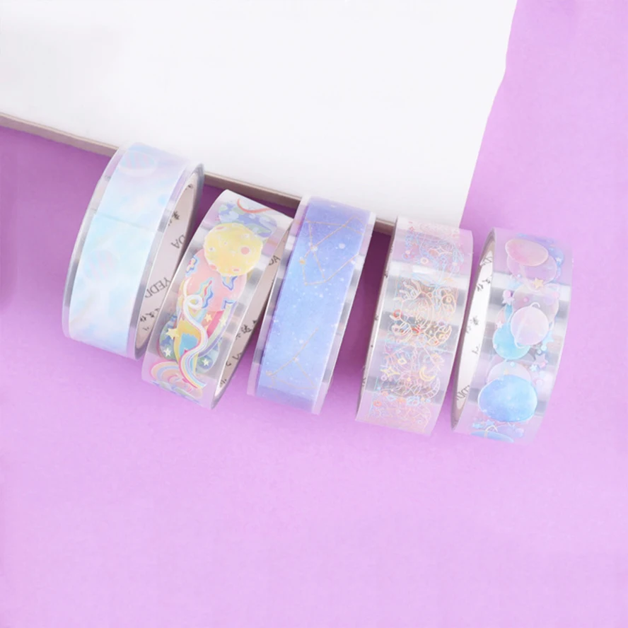 Washi Tape 5Pcs/Set Stickers Washitape School Supplies Stationery Starry Sky Masking Tape Cute Cintas Decorativas Washi Tape Set
Washi Tape 5Pcs/Set Stickers Washitape School Supplies Stationery Starry Sky Masking Tape Cute Cintas Decorativas Washi Tape Set