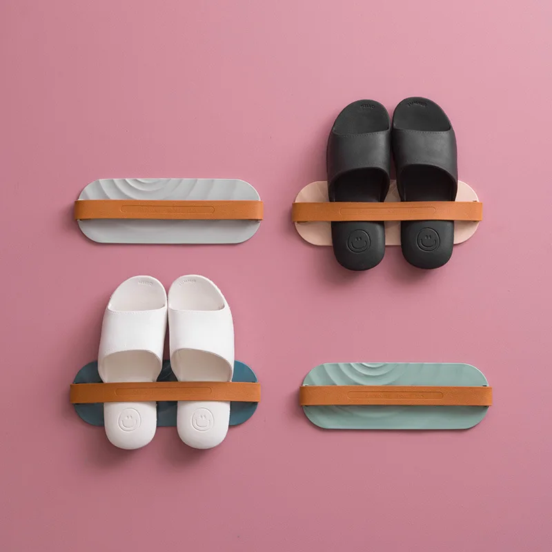 Bathroom slippers rack wall hanging shoe rack door toilet shoes storage space-saving hanging type drain kitchen key organizer
Bathroom slippers rack wall hanging shoe rack door toilet shoes storage space-saving hanging type drain kitchen key organizer