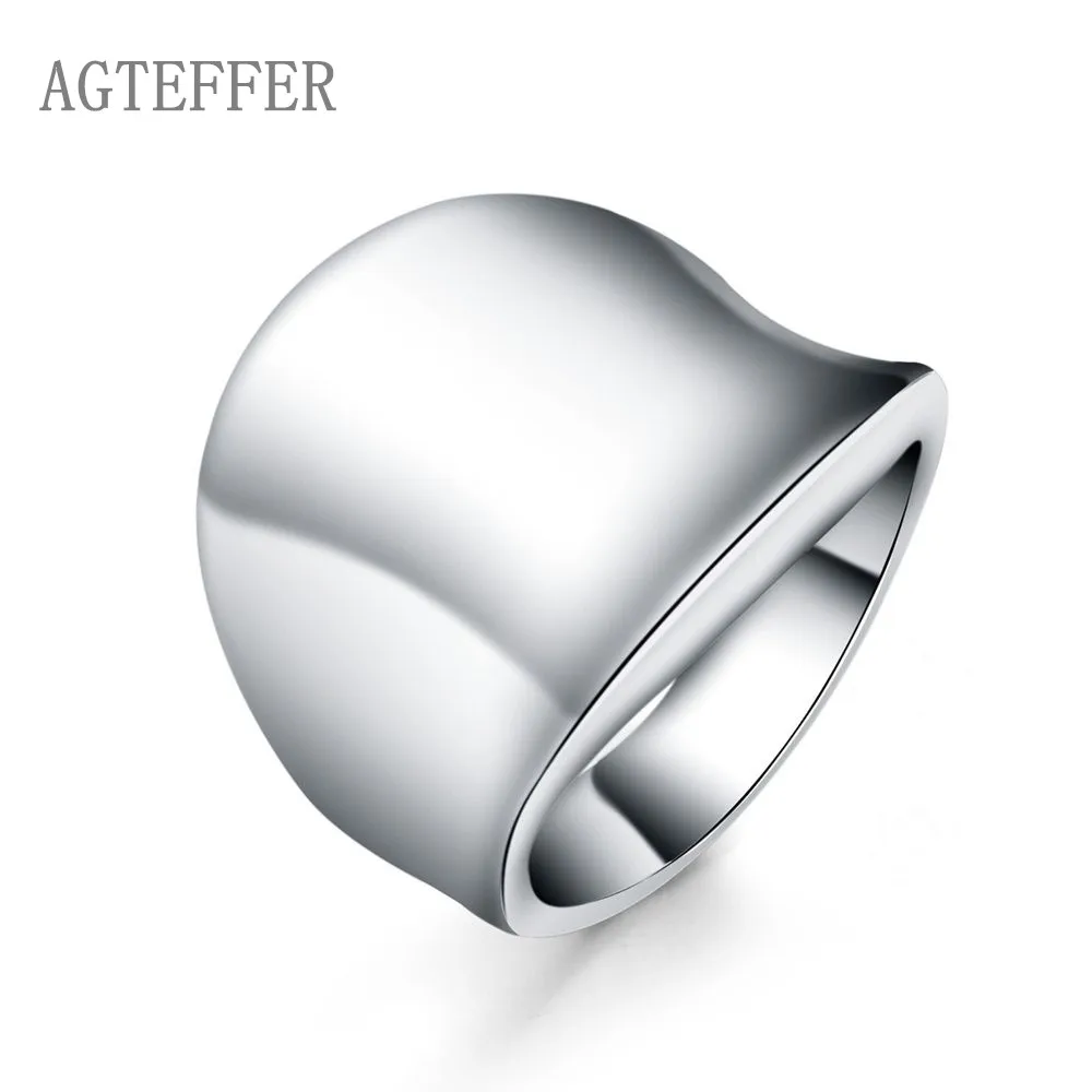 AGTEFFER 925 Sterling Silver Man Thumb Board Ring For Women Fashion Wedding Engagement Party Gift Charm Jewelry
AGTEFFER 925 Sterling Silver Man Thumb Board Ring For Women Fashion Wedding Engagement Party Gift Charm Jewelry