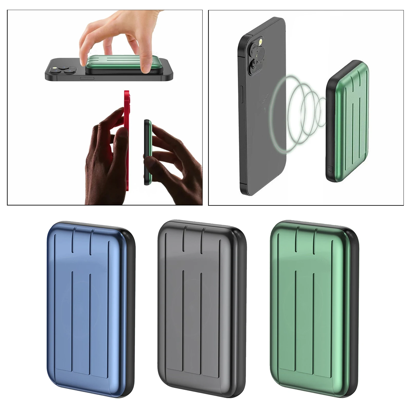 Ultra-thin Magnetic Charger Portable Power Bank For iPhone 12 12Pro Magsafe
Ultra-thin Magnetic Charger Portable Power Bank For iPhone 12 12Pro Magsafe