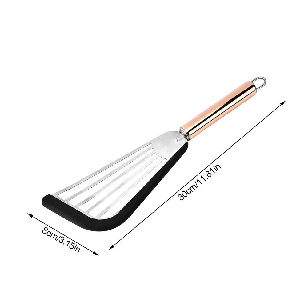 Food Grade Stainless Steel Steak Slotted Turner Shovel Fish Spatula Multi-Purpose Stainless Steel Kitchen Cooking Accessories
Food Grade Stainless Steel Steak Slotted Turner Shovel Fish Spatula Multi-Purpose Stainless Steel Kitchen Cooking Accessories