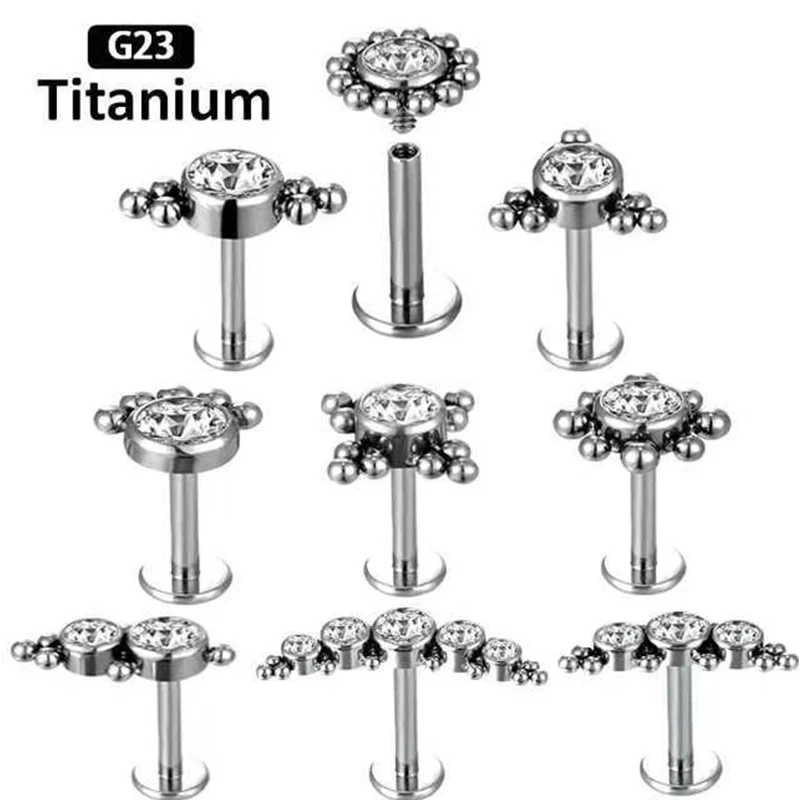 1PS G23 Titanium Fund Sell Like Hot Cakes Inside The Circular Shaped Multi Style Lip Studs Ear Studs Earrings Piercing Jewelry
1PS G23 Titanium Fund Sell Like Hot Cakes Inside The Circular Shaped Multi Style Lip Studs Ear Studs Earrings Piercing Jewelry