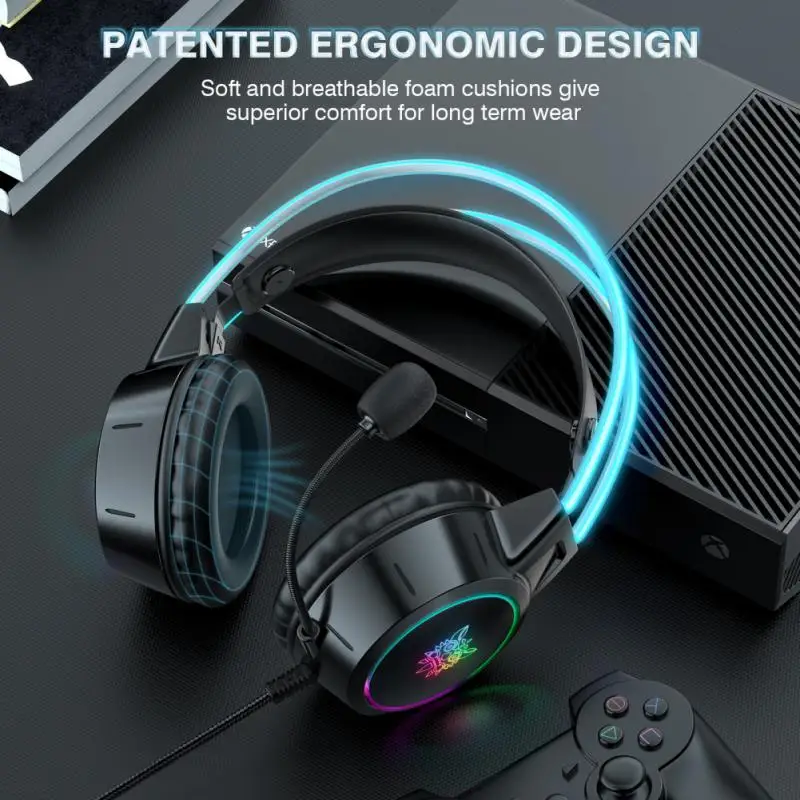 ONIKUMA X15pro Professional Gaming Headset Surround Sound Music Headset With Microphone RGB 3.5 MM Wired Headset For PC Xbox PS4
ONIKUMA X15pro Professional Gaming Headset Surround Sound Music Headset With Microphone RGB 3.5 MM Wired Headset For PC Xbox PS4