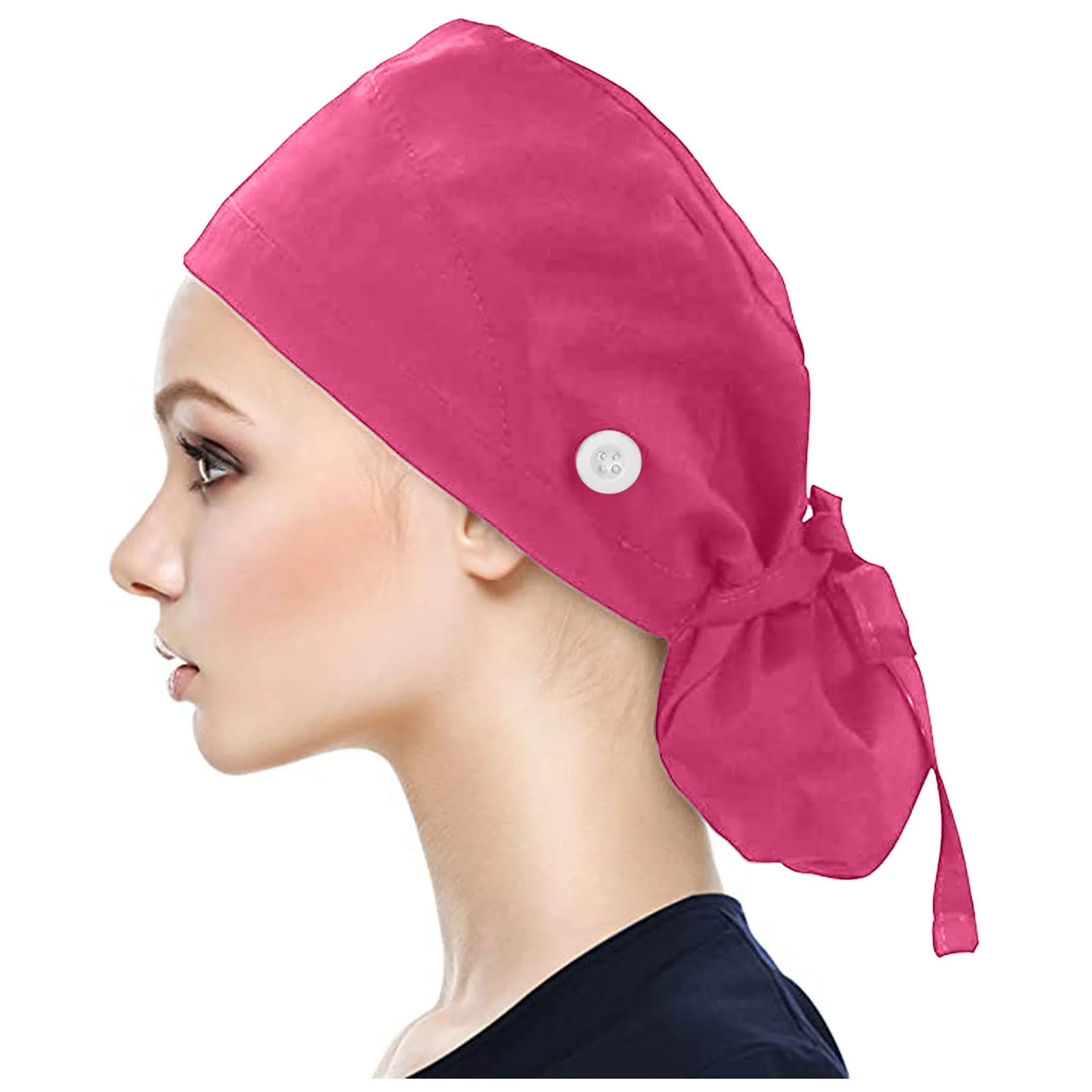 Men's and Women's Nurse Cap Operating Room Pharmacy Nursing Laboratory Pet Shop Solid Color Bouffant Hat With Sweatband 2021
Men's and Women's Nurse Cap Operating Room Pharmacy Nursing Laboratory Pet Shop Solid Color Bouffant Hat With Sweatband 2021