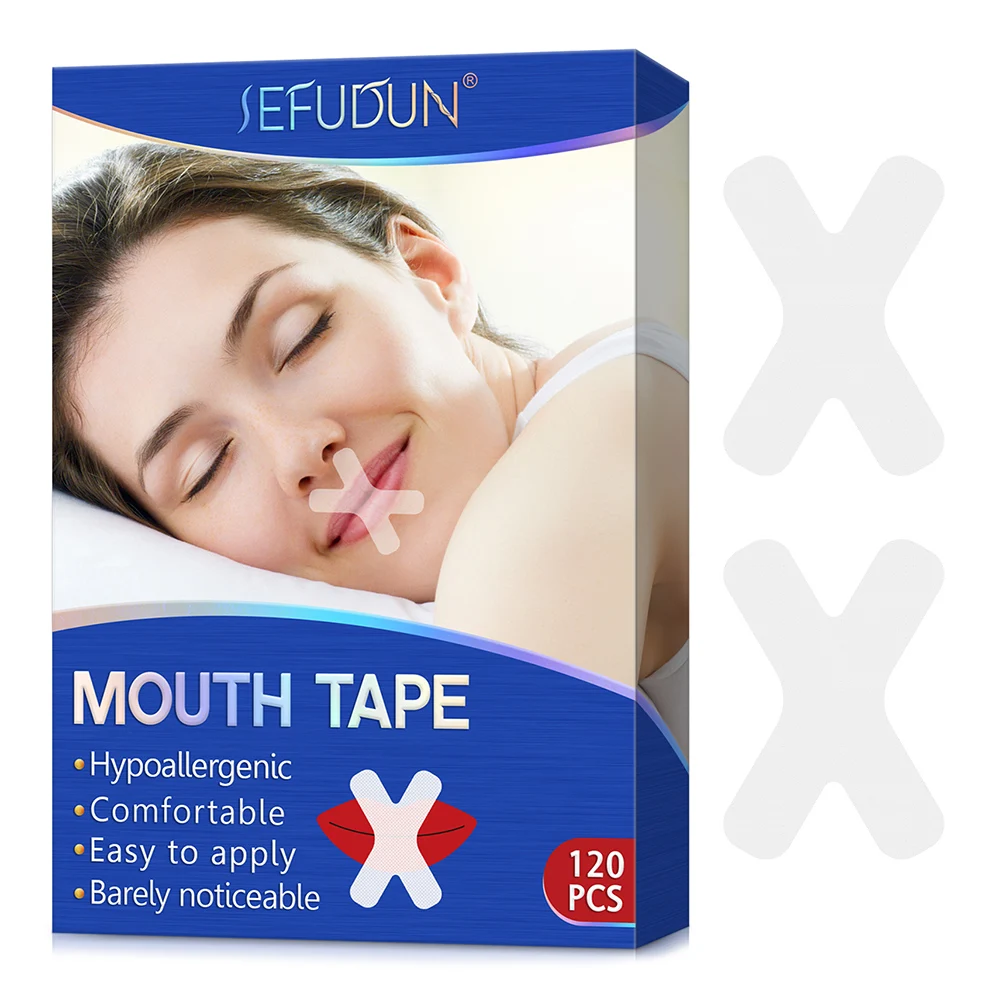 120pcs Sleep Strips Gentle Mouth Tape for Better Nose Breathing Snoring Relief Sleep Improved Mouth Tape
120pcs Sleep Strips Gentle Mouth Tape for Better Nose Breathing Snoring Relief Sleep Improved Mouth Tape
