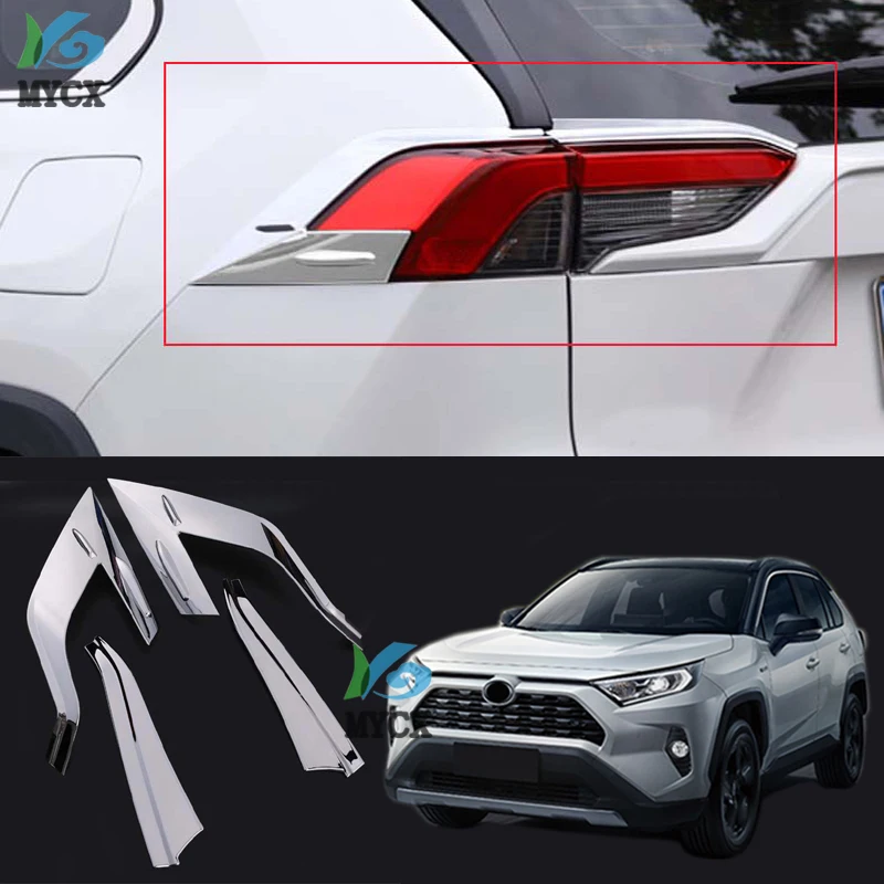 Накладка на заднюю фару для Toyota Rav4 Rav 4 2019-2020 ABS Chrome, декоративная наклейка на светильник нюю фару, аксессуары для стайлинга автомобиля
Накладка на заднюю фару для Toyota Rav4 Rav 4 2019-2020 ABS Chrome, декоративная наклейка на светильник нюю фару, аксессуары для стайлинга автомобиля