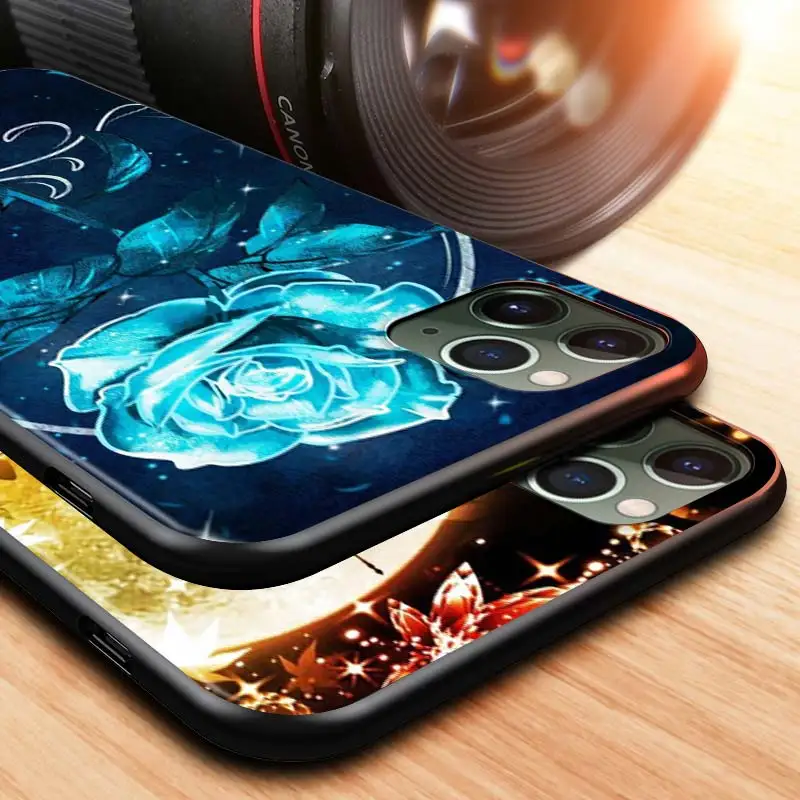 Moon Flower Butterfly For Apple iPhone 12 Pro Max Mini 11 Pro XS Max X XR 6S 6 7 8 Plus 5S SE2020 Black Phone Case
Moon Flower Butterfly For Apple iPhone 12 Pro Max Mini 11 Pro XS Max X XR 6S 6 7 8 Plus 5S SE2020 Black Phone Case