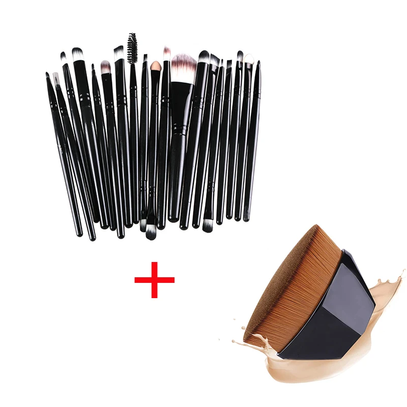 20pcs Makeup Brushes Set Eye Shadow Foundation Powder Eyeliner Eyelash Lip Make Up Brush Cosmetic Beauty Tool Kit Hot
20pcs Makeup Brushes Set Eye Shadow Foundation Powder Eyeliner Eyelash Lip Make Up Brush Cosmetic Beauty Tool Kit Hot