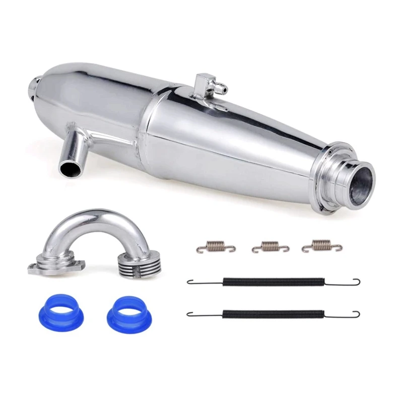 1 Set Metal Exhaust Pipe & Tube For 1/8 RC Car HSP Redcat SH GO 21/28 Level Engine RC Nitro Model Upgrade Parts
1 Set Metal Exhaust Pipe & Tube For 1/8 RC Car HSP Redcat SH GO 21/28 Level Engine RC Nitro Model Upgrade Parts
