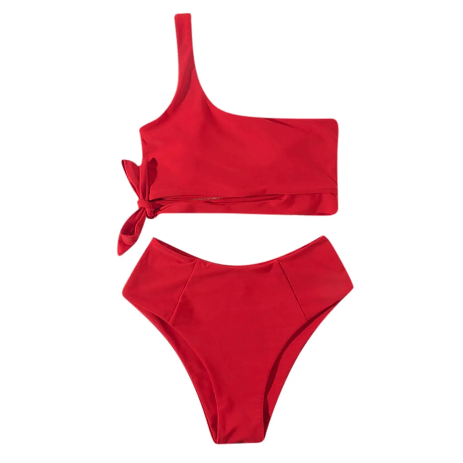 61#One Shoulder Lace Up Bikini Set Women Swimsuits Solid Color 2021 Mujer Push Up Bandage Bathing Suit High Waist Women Swimwear
61#One Shoulder Lace Up Bikini Set Women Swimsuits Solid Color 2021 Mujer Push Up Bandage Bathing Suit High Waist Women Swimwear