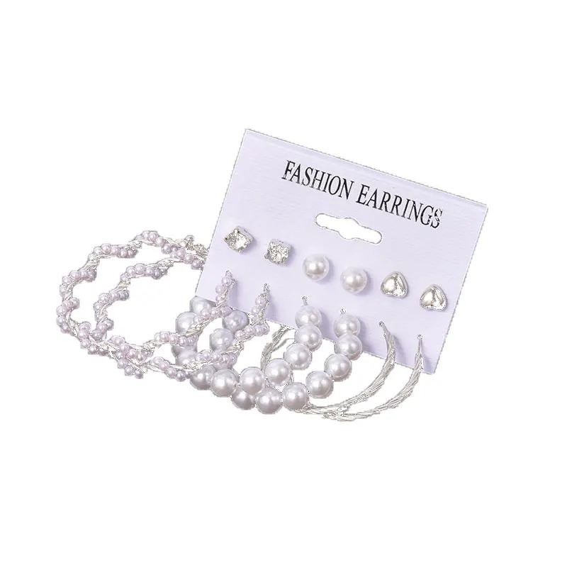 Personality Imitate Pearl Big Circle Earrings Alloy Material Women Fashion Exaggeration Style Party Accessory Beautiful Elegant
Personality Imitate Pearl Big Circle Earrings Alloy Material Women Fashion Exaggeration Style Party Accessory Beautiful Elegant