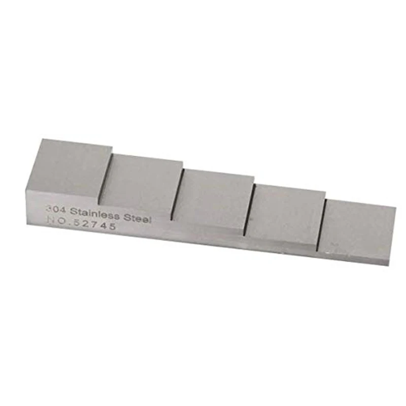 Ultrasonic Calibration Blocks 2.5mm 5.0mm 7.5mm 10mm 12.5mm 5 Step with 304 Stainless Steel in NDT Testing
Ultrasonic Calibration Blocks 2.5mm 5.0mm 7.5mm 10mm 12.5mm 5 Step with 304 Stainless Steel in NDT Testing