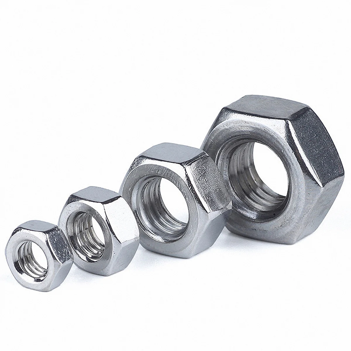 

DIN934 A4 316 Stainless Steel Hex Nut Hexagonal Nuts M2 M2.5 M2.6 M3 M4 M5 M6 M8 M10 M12 M14 M16 M18 M20 M22 M24