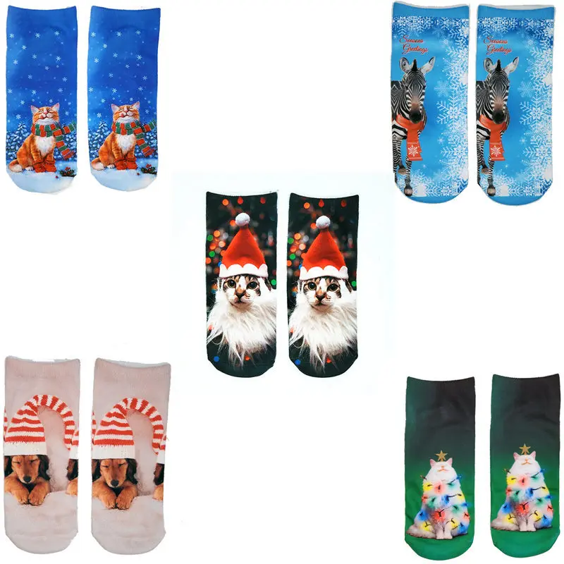 Funny Socks Christmas Gift for Women Casual Women Socks Winter Christmas Socks Cartoon Animal Reindeer Bear Socks Cotton Happy
Funny Socks Christmas Gift for Women Casual Women Socks Winter Christmas Socks Cartoon Animal Reindeer Bear Socks Cotton Happy