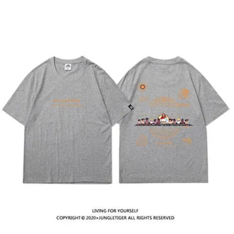 2021 Summer Original Brand 100% Cotton Cartoon Angel Short-sleeved Men Women Tshirt Ins Trend Street Oversize Cotton T-shirt
2021 Summer Original Brand 100% Cotton Cartoon Angel Short-sleeved Men Women Tshirt Ins Trend Street Oversize Cotton T-shirt
