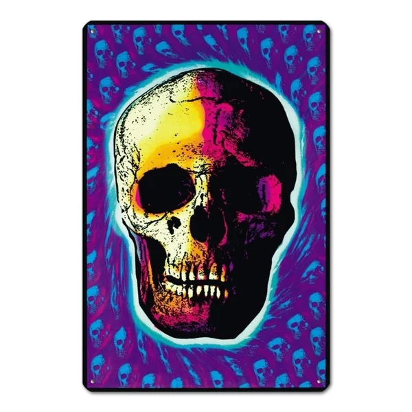 Skull Trip Retro Art Blacklight 23X35 Metal Tin Sign Metal Posters Home Decorative Art Gifts Office Cof
Skull Trip Retro Art Blacklight 23X35 Metal Tin Sign Metal Posters Home Decorative Art Gifts Office Cof