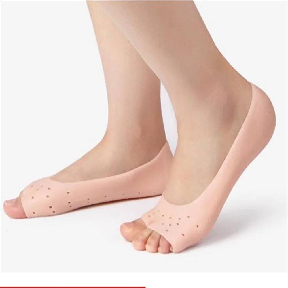 2Pcs Soft Silicone Moisturizing Gel Socks For Foot Care Protector Relieve Dry Cracked Peeling Heels Shoes Insole Pedicure
2Pcs Soft Silicone Moisturizing Gel Socks For Foot Care Protector Relieve Dry Cracked Peeling Heels Shoes Insole Pedicure