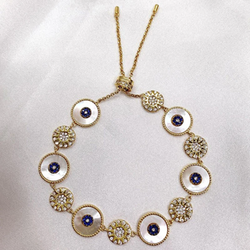 s925 Sterling Silver Bracelet Monaco Jewelry Zircon Crystal Blue Evil Eye Enamel Turkish Lucky Eye Beads Conform Lady Party Gift
s925 Sterling Silver Bracelet Monaco Jewelry Zircon Crystal Blue Evil Eye Enamel Turkish Lucky Eye Beads Conform Lady Party Gift
