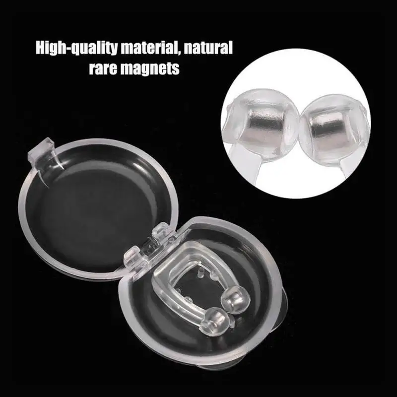 5Pcs Mini Nasal Stopper Nose Clip Snoring Magnetic Nose Clip for Adult Suitable with Box
5Pcs Mini Nasal Stopper Nose Clip Snoring Magnetic Nose Clip for Adult Suitable with Box