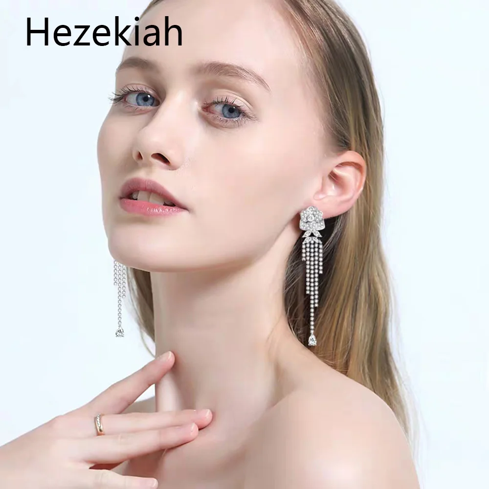 Hezekiah needle Tassels Rose Earrings Luxury fashion High-end Temperament lady Earrings Twinkle Celebrities Free shipping
Hezekiah needle Tassels Rose Earrings Luxury fashion High-end Temperament lady Earrings Twinkle Celebrities Free shipping