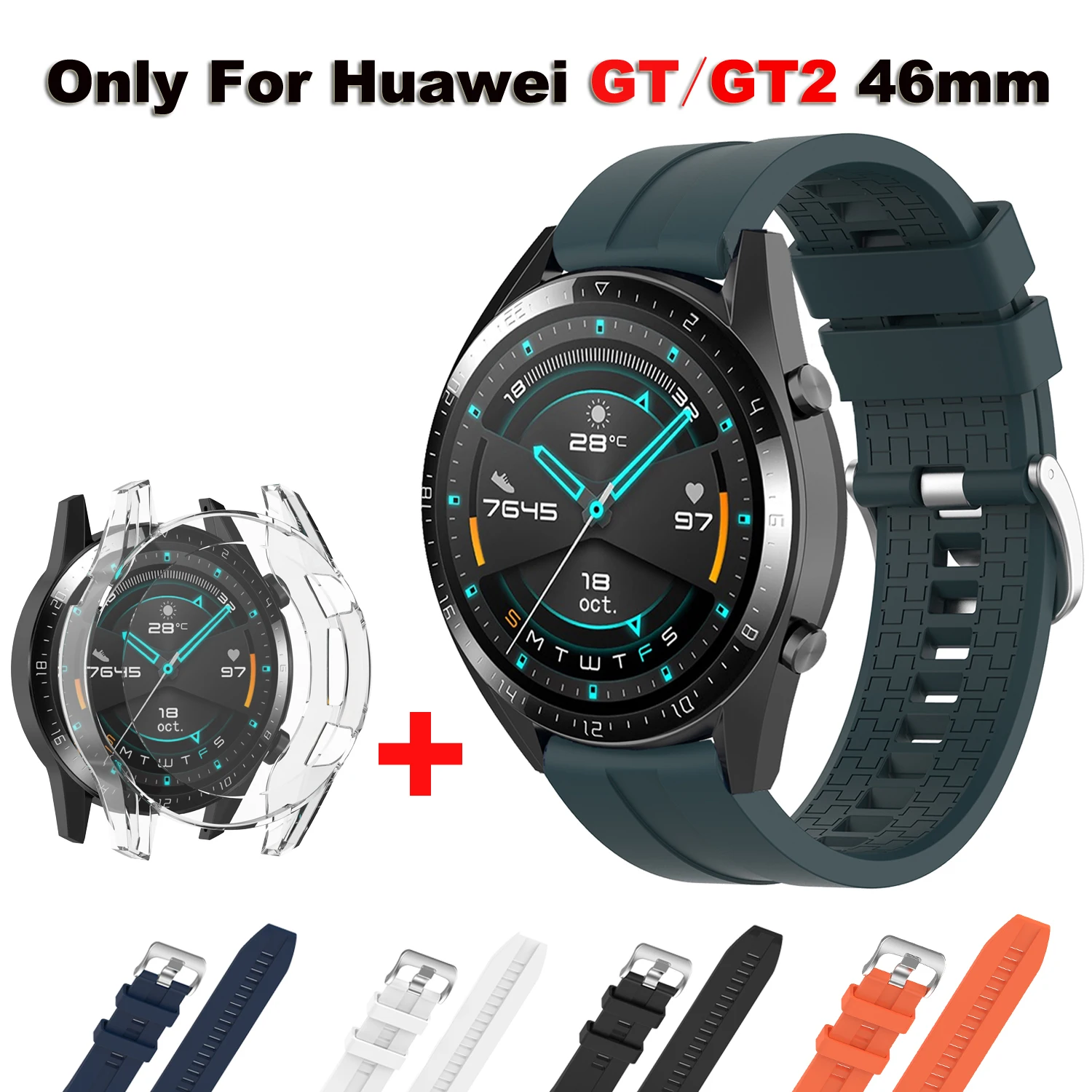Ремешок для наручных часов Huawei Watch GT2 46 мм, спортивный браслет для смарт-часов Huawei Watch GT 2, аксессуары для часов GT2, 22 мм
Ремешок для наручных часов Huawei Watch GT2 46 мм, спортивный браслет для смарт-часов Huawei Watch GT 2, аксессуары для часов GT2, 22 мм