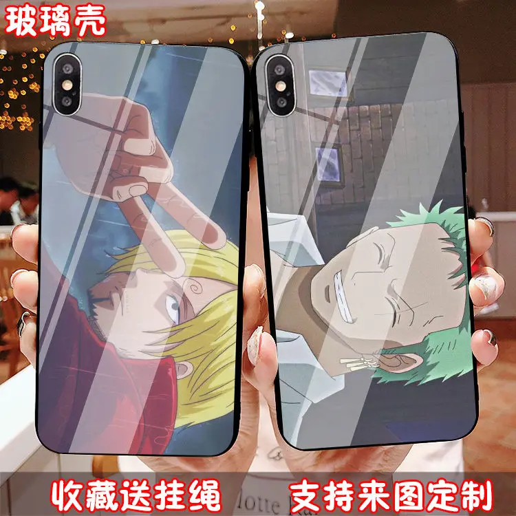 Applicable to One Piece Luffy Apple 11pro Phone Case Female Iphonexr/6/7/8 Peripheral Xsmax Glass
Applicable to One Piece Luffy Apple 11pro Phone Case Female Iphonexr/6/7/8 Peripheral Xsmax Glass