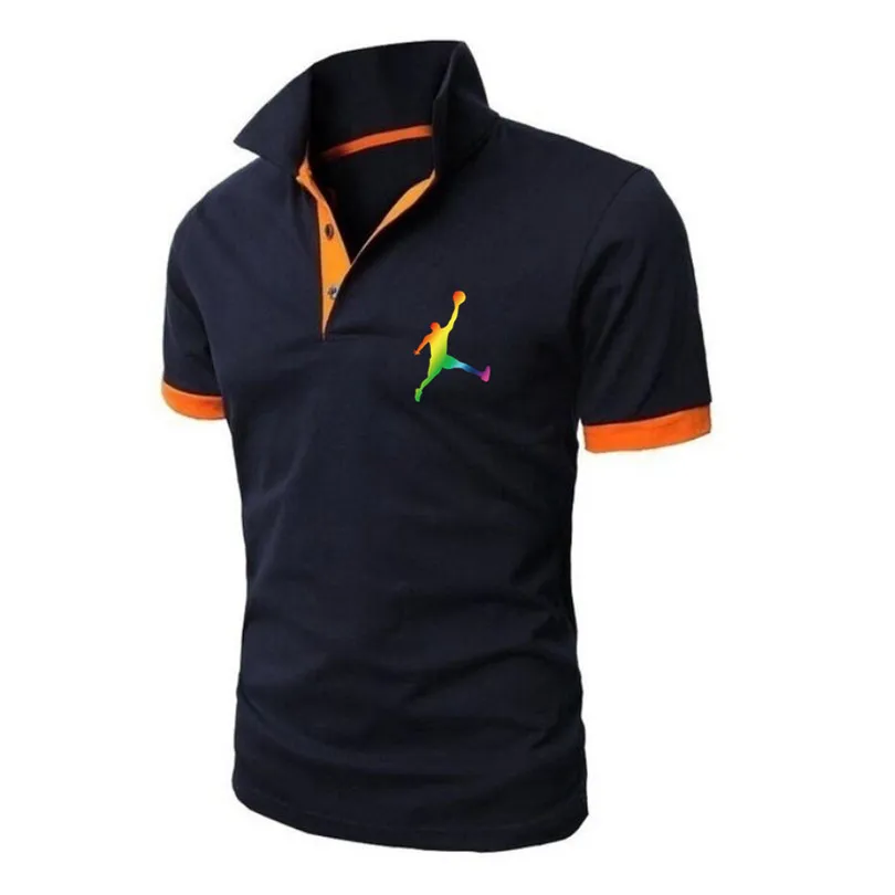 2021 Men's Polo Shirt, Men's Short Sleeve Polo Shirt, Contrasting Color Polo New Clothes Summer Streetwear Casual Fashion Men's 
2021 Men's Polo Shirt, Men's Short Sleeve Polo Shirt, Contrasting Color Polo New Clothes Summer Streetwear Casual Fashion Men's