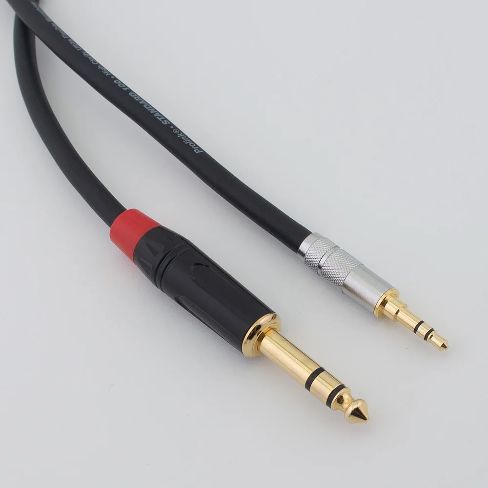 

HIFI 3.5mm to 6.35mm Adapter Aux Cable for Mixer Amplifier Guitar Bi-direction 6.5 Jack to 3.5 Jack Male to Male Audio Cable