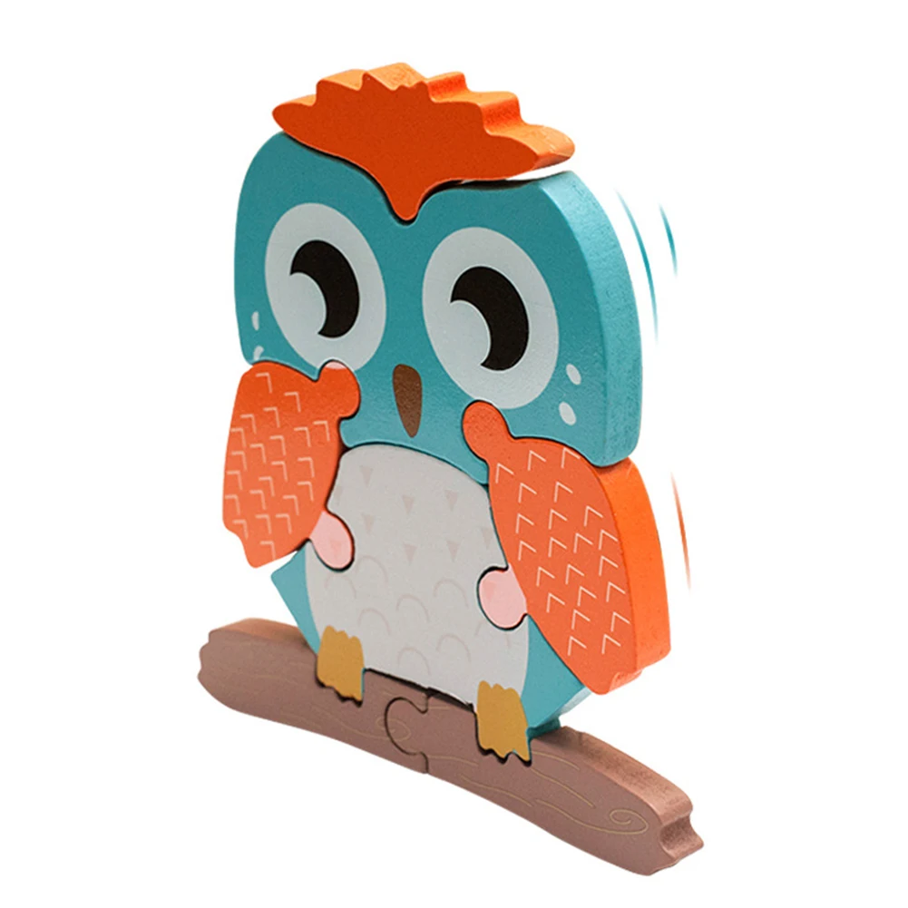 3D Wood Block Training Toys Cartoon Animal Pictures Puzzle Brain Game Cognition for Children Early Learning Supplies
3D Wood Block Training Toys Cartoon Animal Pictures Puzzle Brain Game Cognition for Children Early Learning Supplies