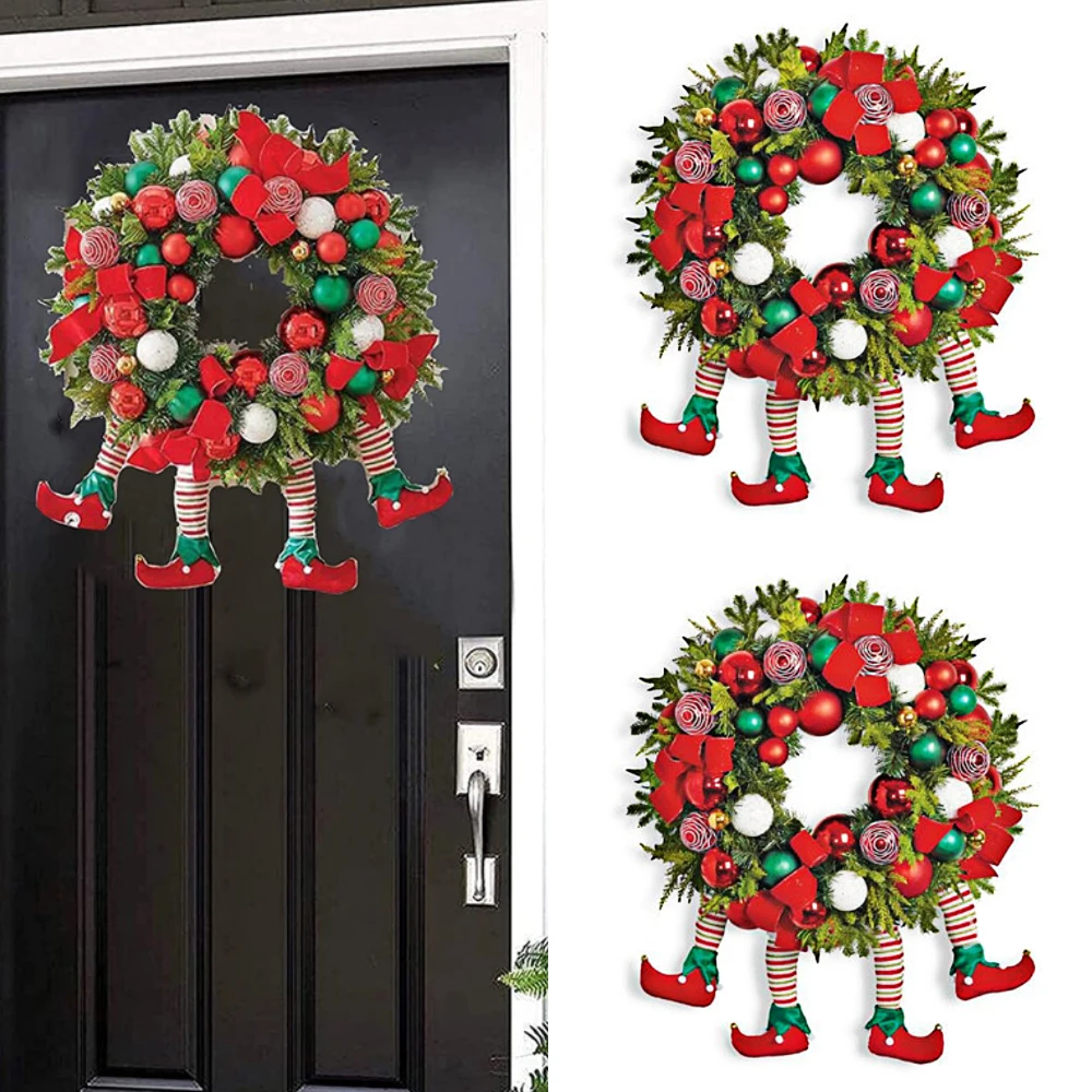 Christmas Party Decorations Door Wreath Garland Outdoor Yard Wall Props Home Decoration Christmas Artificial Greenery Decoration
Christmas Party Decorations Door Wreath Garland Outdoor Yard Wall Props Home Decoration Christmas Artificial Greenery Decoration