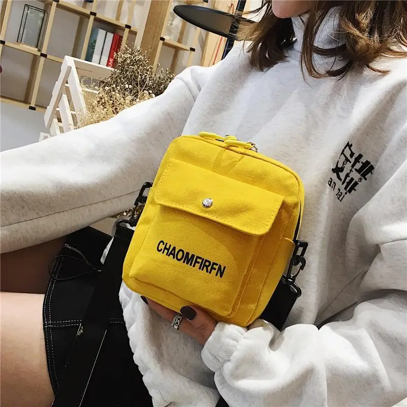 Canvas Small Bag Female New Style Flap Korean-style Versatile Shoulder Bag Students GIRL'S Small Shoulder Bag High Street
Canvas Small Bag Female New Style Flap Korean-style Versatile Shoulder Bag Students GIRL'S Small Shoulder Bag High Street
