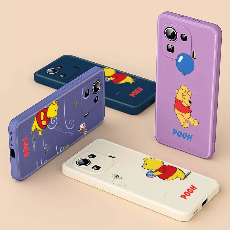 Cute Pooh Bear Liquid Silicone TPU For Xiaomi 11 Ultra 10T 10S 10i 10 9 11T 11i 9SE 8SE Pro Lite 5G Phone Case
Cute Pooh Bear Liquid Silicone TPU For Xiaomi 11 Ultra 10T 10S 10i 10 9 11T 11i 9SE 8SE Pro Lite 5G Phone Case