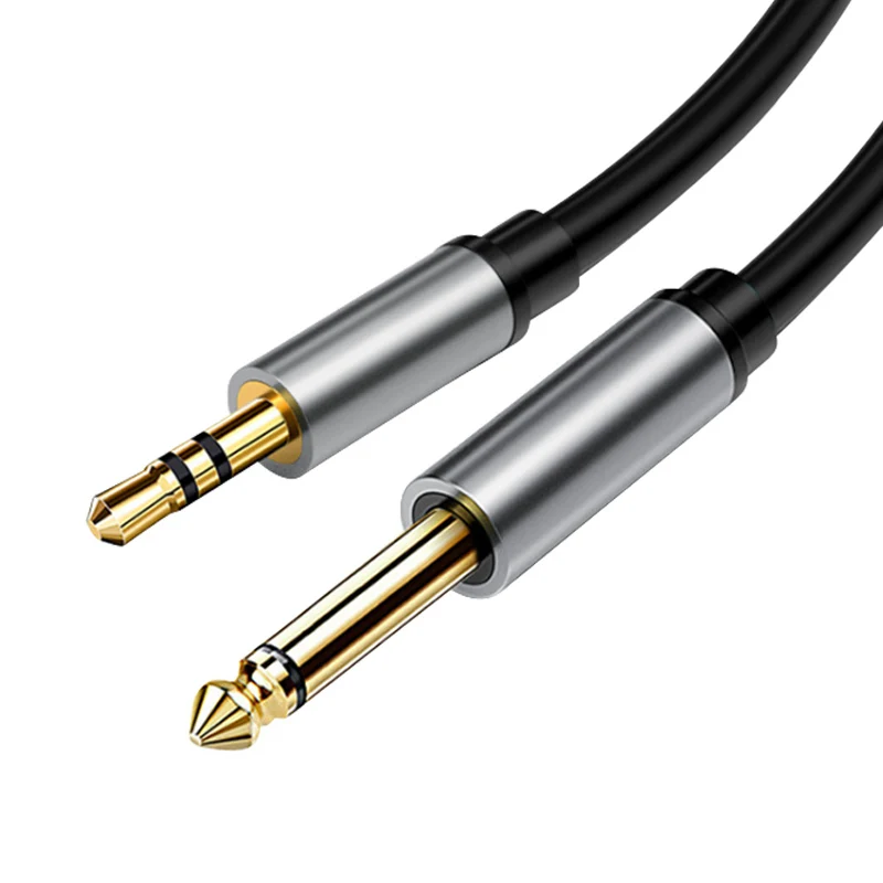 2pcs 3.5 to 6.5 audio cable male to male aux mobile phone connection mixer amplifier audio keyboard guitar cable adapter
2pcs 3.5 to 6.5 audio cable male to male aux mobile phone connection mixer amplifier audio keyboard guitar cable adapter